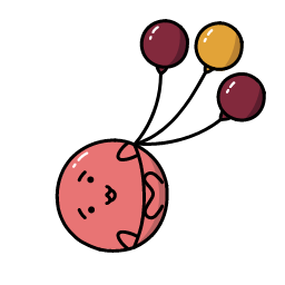 Bursting Fruit Character Icon, fruit,bursting,character