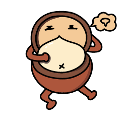 Macadamia Nut Character Icon, macadamia,nut,character