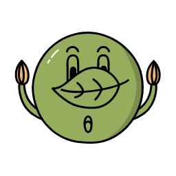Matcha Spring Grass Cake Character Icon, matcha,cake,character