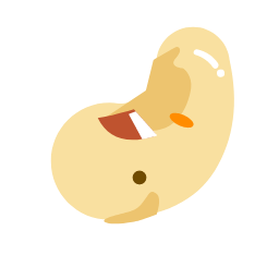 Cartoon Cashew Icon, cashew,nut,cartoon nut