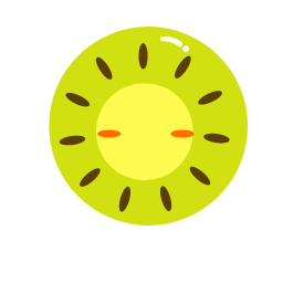 Cartoon Kiwi Icon, kiwi,fruit,cartoon fruit