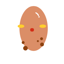 Cartoon Pecan Icon, pecan,nut,cartoon nut