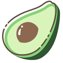 Avocado Icon, avocado,fruit,green