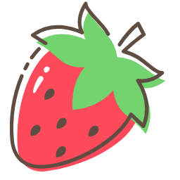 Strawberry Icon, strawberry,fruit,red