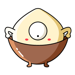 Cartoon Macadamia Nut Icon, macadamia nut,nut,cartoon food