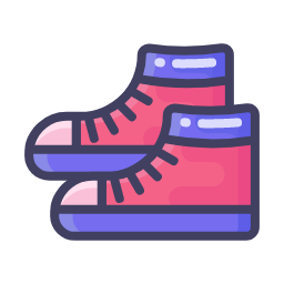 Cartoon Casual Shoes Icon, casual shoes,shoes,clothing