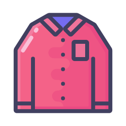 Cartoon Shirt Icon, shirt,clothing,fashion
