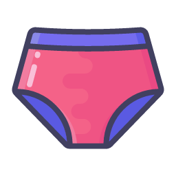 Cartoon Underpants Icon, underpants,clothing,fashion