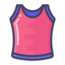 Cartoon Vest Icon, vest,clothing,fashion