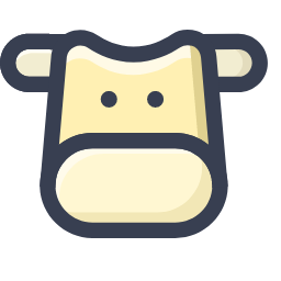 Cow Icon, cow,farm animal