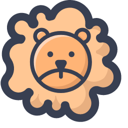 Lion Icon, lion,wild animal