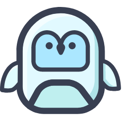 Penguin Icon, penguin,sea animal
