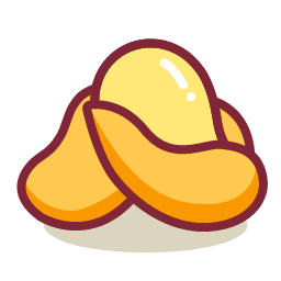 Orchid Bean Icon, orchid bean,bean