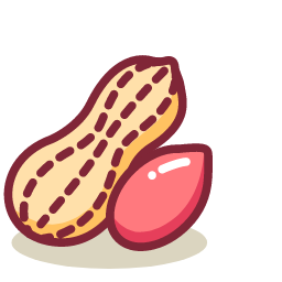 Peanut Icon, peanut,nut