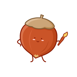 Cartoon Hazelnut Icon, hazelnut,cartoon nut