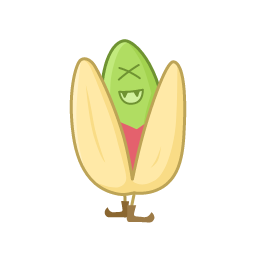 Cartoon Pistachio Icon, pistachio,cartoon nut