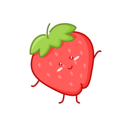 Cartoon Strawberry Dry Icon, strawberry dry,cartoon fruit