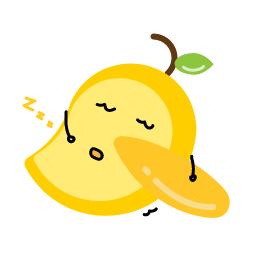 Cartoon Dried Mango Icon, dried mango,snack,cartoon
