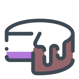 Cream Cake Icon, cream cake,dessert,bakery