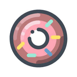 Donut Icon, donut,sweet,dessert
