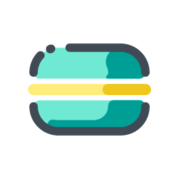 Green Macaron Icon, macaron,green,dessert