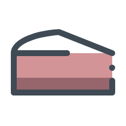 Pink Cake Icon, cake,pink,dessert
