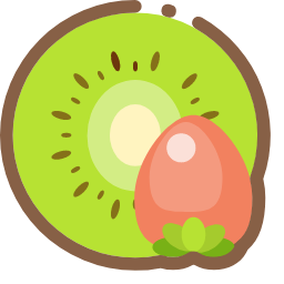 Dried Fruit Icon, dried fruit,kiwi
