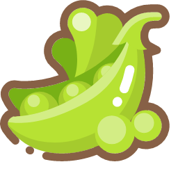 Pea Icon, pea,vegetable snack