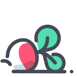 Water Radish Vegetable Icon, water radish,vegetable