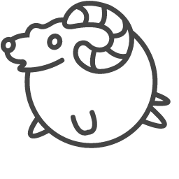 Outline Goat (Chinese Zodiac) Icon, goat,Chinese zodiac,outline