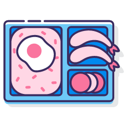 Bento Box Icon, bento,food,Japanese