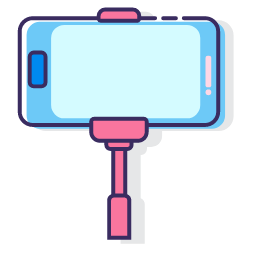 Selfie Stick Icon, selfie stick,phone,travel