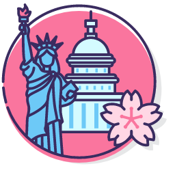 US Icon, US,landmark,cherry blossom