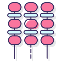 Yakitori Icon, yakitori,grilled,Japanese