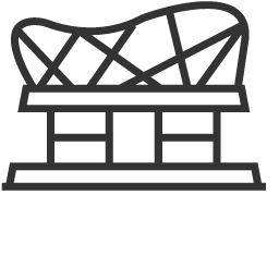 Bird's Nest Building Icon, Bird's Nest,modern architecture