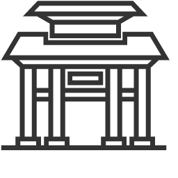 Drum Tower Archway Icon, drum tower archway,cultural architecture