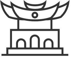Drum Tower Pavilion Icon, drum tower pavilion,cultural architecture