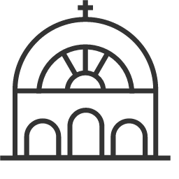 Hall Building Icon, hall,religious architecture