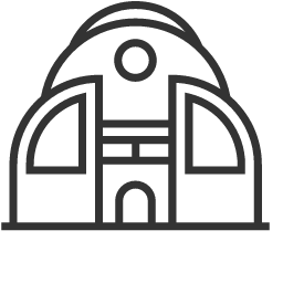 Venue House Building Icon, venue house,modern architecture