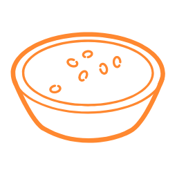 Bowl Cake (Bozai Gao) Icon, Bozai Gao,Cantonese dim sum