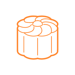 Osmanthus Cake (Guihuagao) Icon, Guihuagao,sweet
