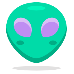 Alien Emoji Icon, alien,extraterrestrial