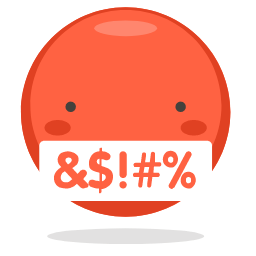 Angry Red Emoji (Repeat) Icon, angry,red