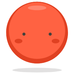 Angry Red Emoji Icon, angry,red