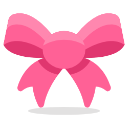 Bow Emoji Icon, bow,accessory