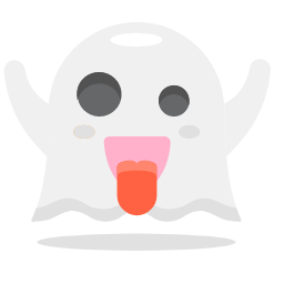 Ghost Emoji Icon, ghost,spooky
