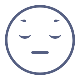 Buddha - like Emot Icon, Buddha - like,closed eyes