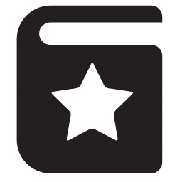 Contacts Star Icon, contacts,star,favorite