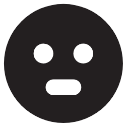 Neutral Face Icon, neutral,face,emoji