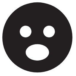 Shocked Face Icon, shocked,face,emoji